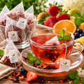 Tisane fruitée – Orange, citron & gingembre | 25 sachets d’infusion