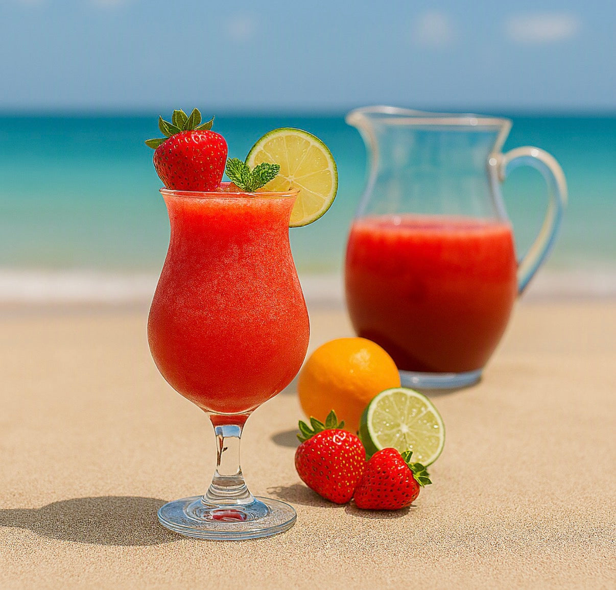 Daiquiri aux fraises – Infusion fruitée pour cocktail | 1 L