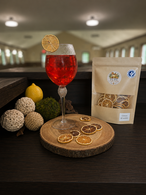 Fruits déshydratés – Citron (40 unités)